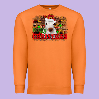 Merry Christmas Premium Sweatshirt Designed By Jahusdesignshop