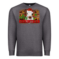 Charcoal Heather merry christmas Premium Sweatshirt - JahusDesignShop