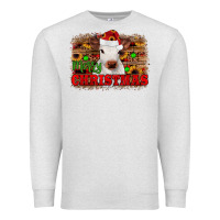 Oatmeal Heather merry christmas Premium Sweatshirt - JahusDesignShop