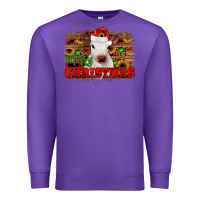 Purple merry christmas Premium Sweatshirt - JahusDesignShop
