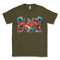 Army Green mom american football Classic Tee - Zillion Design Studio