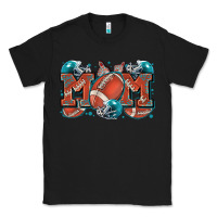 Black mom american football Classic Tee - Zillion Design Studio
