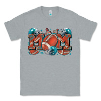 Heather Grey mom american football Classic Tee - Zillion Design Studio