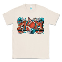 Natural mom american football Classic Tee - Zillion Design Studio