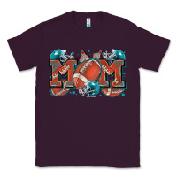 Plum mom american football Classic Tee - Zillion Design Studio