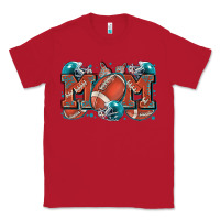 Red mom american football Classic Tee - Zillion Design Studio