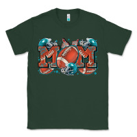 Sports Green mom american football Classic Tee - Zillion Design Studio