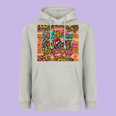 Little Miss Sassy Pants Heavyweight Hoodie Designed By Jahusdesignshop