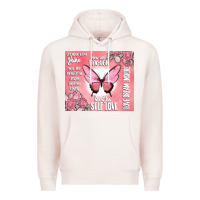 Pale Pink self love Premium Hoodie - MaliasSmallBusiness