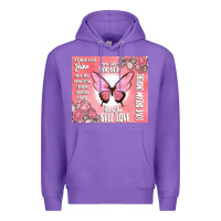 Purple self love Premium Hoodie - MaliasSmallBusiness