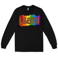 Black lgbtq Long Sleeve Tee - texasbilliewilder
