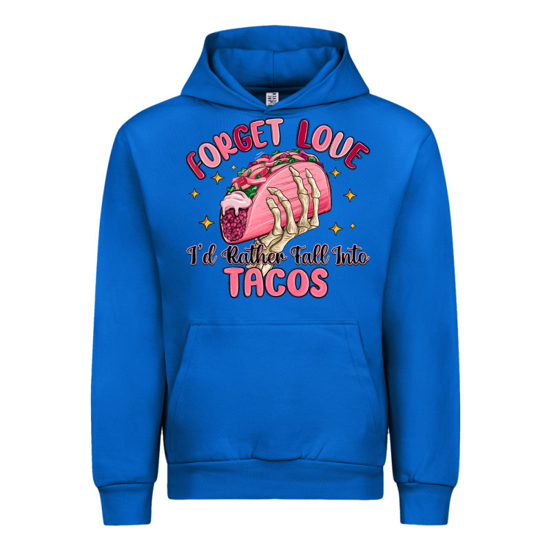 Forget Love Id Rather Fall Into Tacos Urban Hoodie by MaliasSmallBusiness | Teevron