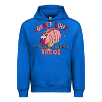 Cobalt forget love id rather fall into tacos Urban Hoodie - MaliasSmallBusiness