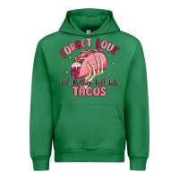 Emerald forget love id rather fall into tacos Urban Hoodie - MaliasSmallBusiness