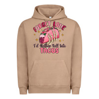 Pigment Burro forget love id rather fall into tacos Urban Hoodie - MaliasSmallBusiness