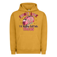 Pigment Peanut Butter forget love id rather fall into tacos Urban Hoodie - MaliasSmallBusiness
