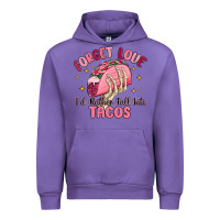 Tulip forget love id rather fall into tacos Urban Hoodie - MaliasSmallBusiness