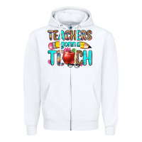 White teachers gonna teach Zipper Hoodie - Zillion Design Studio