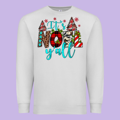 It's Noel Y'all Premium Sweatshirt Designed By Jahusdesignshop