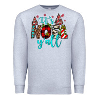 Heather Grey it's noel y'all Premium Sweatshirt - JahusDesignShop
