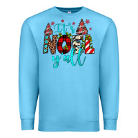 Ocean Blue it's noel y'all Premium Sweatshirt - JahusDesignShop
