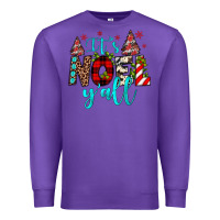 Purple it's noel y'all Premium Sweatshirt - JahusDesignShop