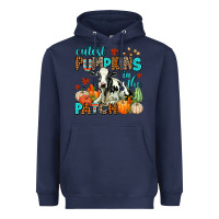 Navy cutest pupkins in the patch Heavyweight Hoodie - AdoDesignShop