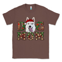 Chestnut christmas  white shepherd dog mom Classic Tee - RanaPortraitStore