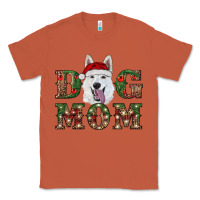 Copper christmas  white shepherd dog mom Classic Tee - RanaPortraitStore