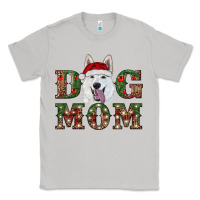 Moon Dust christmas  white shepherd dog mom Classic Tee - RanaPortraitStore
