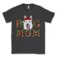 Smoke christmas  white shepherd dog mom Classic Tee - RanaPortraitStore