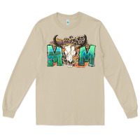 Mushroom mom with bull skull Long Sleeve Tee - Zillion Design Studio