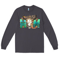 Smoke mom with bull skull Long Sleeve Tee - Zillion Design Studio