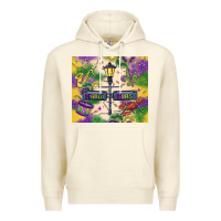 Sandshell mardi gras street lights Premium Hoodie - MaliasSmallBusiness