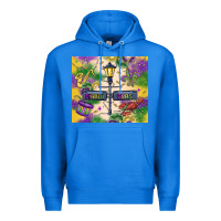 True Royal mardi gras street lights Premium Hoodie - MaliasSmallBusiness