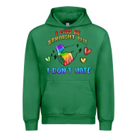 Emerald i may be straight pride day Urban Hoodie - MaliasSmallBusiness