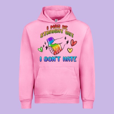 I May Be Straight Pride Day Urban Hoodie Designed By Maliassmallbusiness
