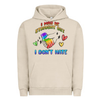 Pigment French Oak i may be straight pride day Urban Hoodie - MaliasSmallBusiness