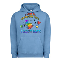 Pigment Pebble Blue i may be straight pride day Urban Hoodie - MaliasSmallBusiness