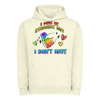 Pigment Pistachio i may be straight pride day Urban Hoodie - MaliasSmallBusiness