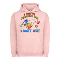 Pigment Salmon i may be straight pride day Urban Hoodie - MaliasSmallBusiness