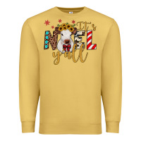 Antique Gold it's noel y'all Premium Sweatshirt - JahusDesignShop