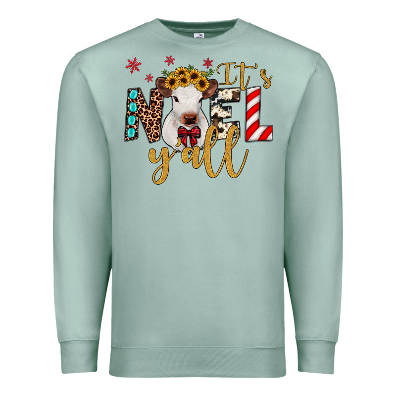 It's Noel Y'all Premium Sweatshirt by JahusDesignShop | Teevron
