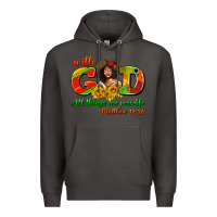 Smoke with god all things are possible juneteenth Premium Hoodie - AdoDesignShop