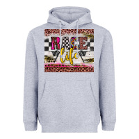 Heather Grey race life Heavyweight Hoodie - JahusDesignShop
