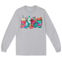 Moon Dust mermaid tail coffee cups Long Sleeve Tee - Zillion Design Studio
