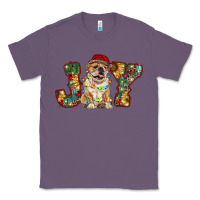 Lavender bulldog christmas joy Classic Tee - RanaPortraitStore