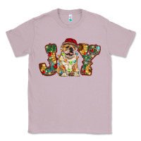 Lilac bulldog christmas joy Classic Tee - RanaPortraitStore