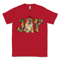 Red bulldog christmas joy Classic Tee - RanaPortraitStore