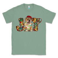 Sage bulldog christmas joy Classic Tee - RanaPortraitStore